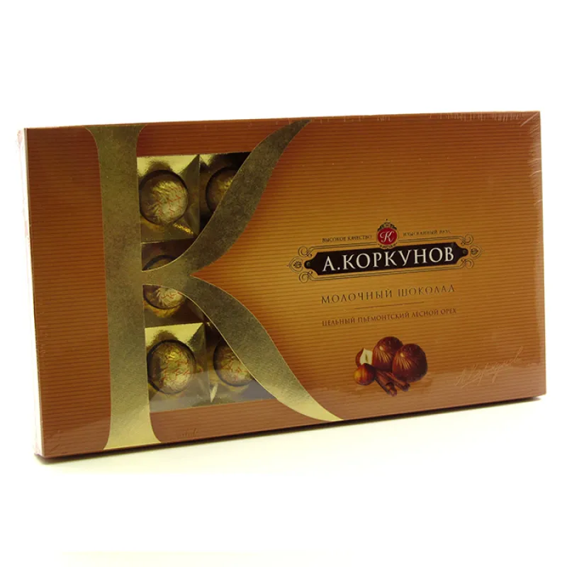 Коробка конфет "Коркунов", доставка Пешки